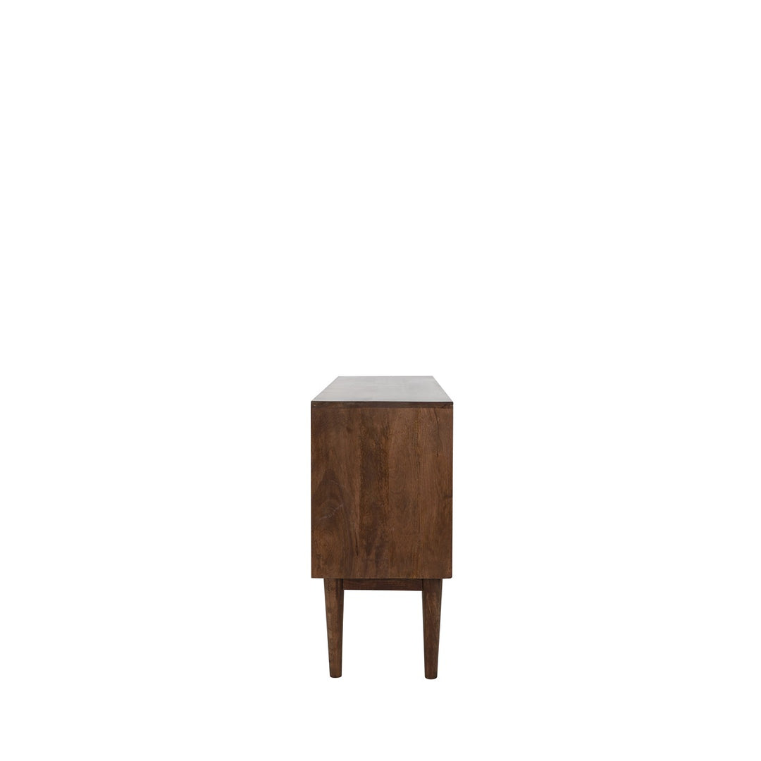 Bitika Wooden Sideboard - Dark Brown Light & Living 9