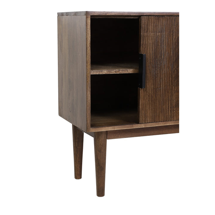 Bitika Wooden Sideboard - Dark Brown Light & Living 11