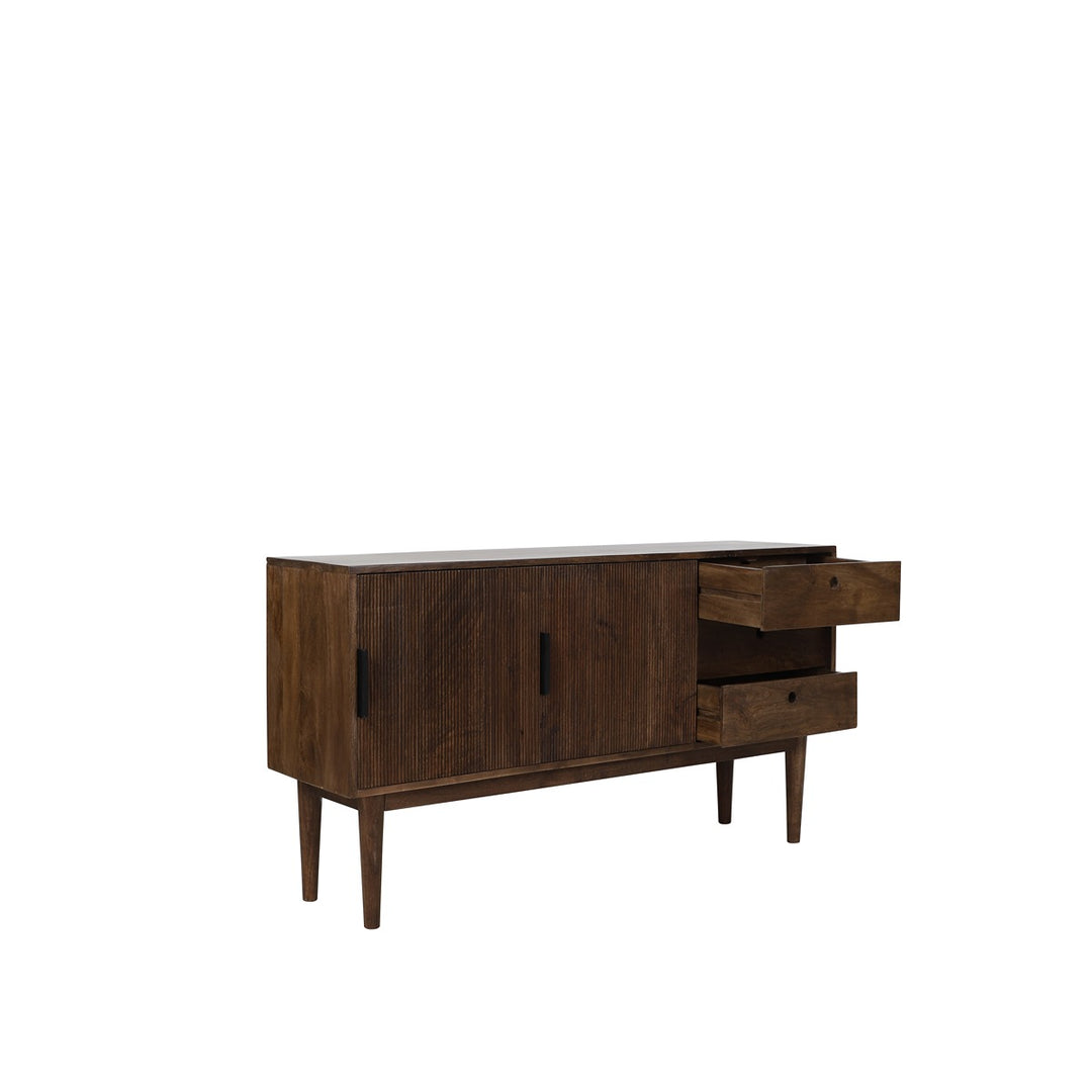 Bitika Wooden Sideboard - Dark Brown Light & Living 14