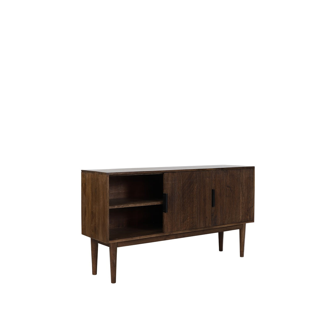 Bitika Wooden Sideboard - Dark Brown Light & Living 16