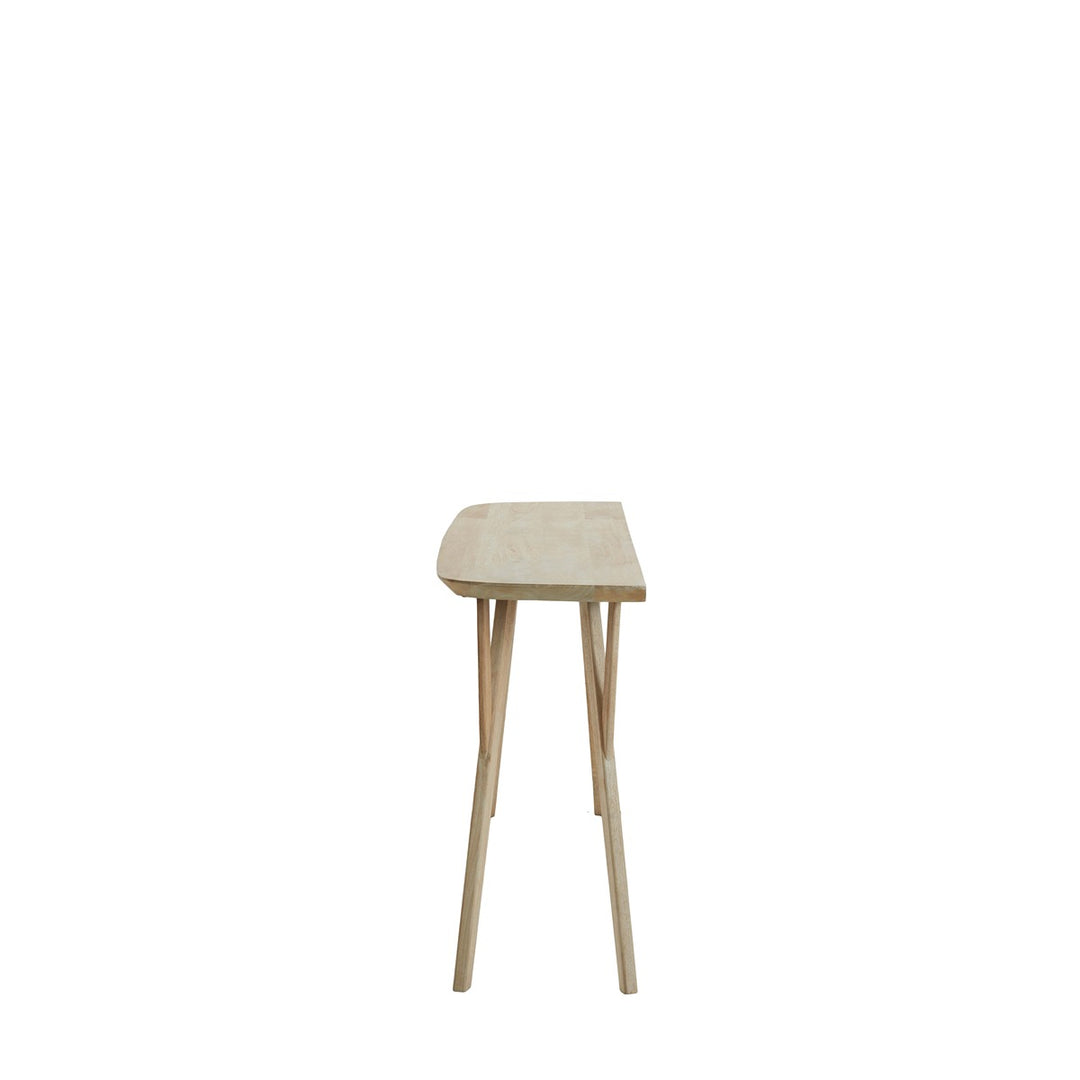 Quenza Mango Wood Console Table - Natural Light & Living 4