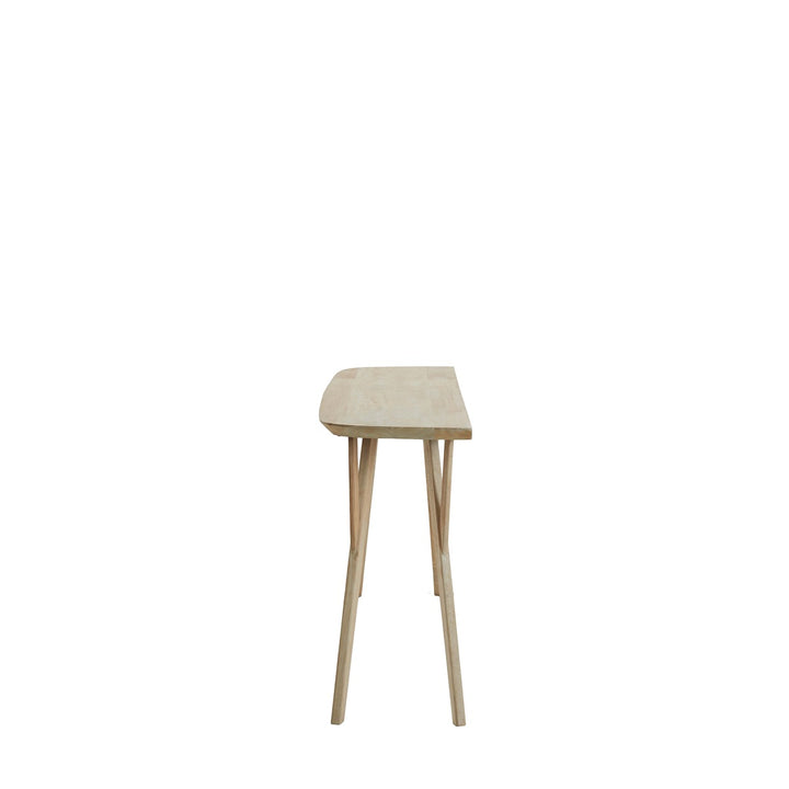 Quenza Mango Wood Console Table - Natural Light & Living 4