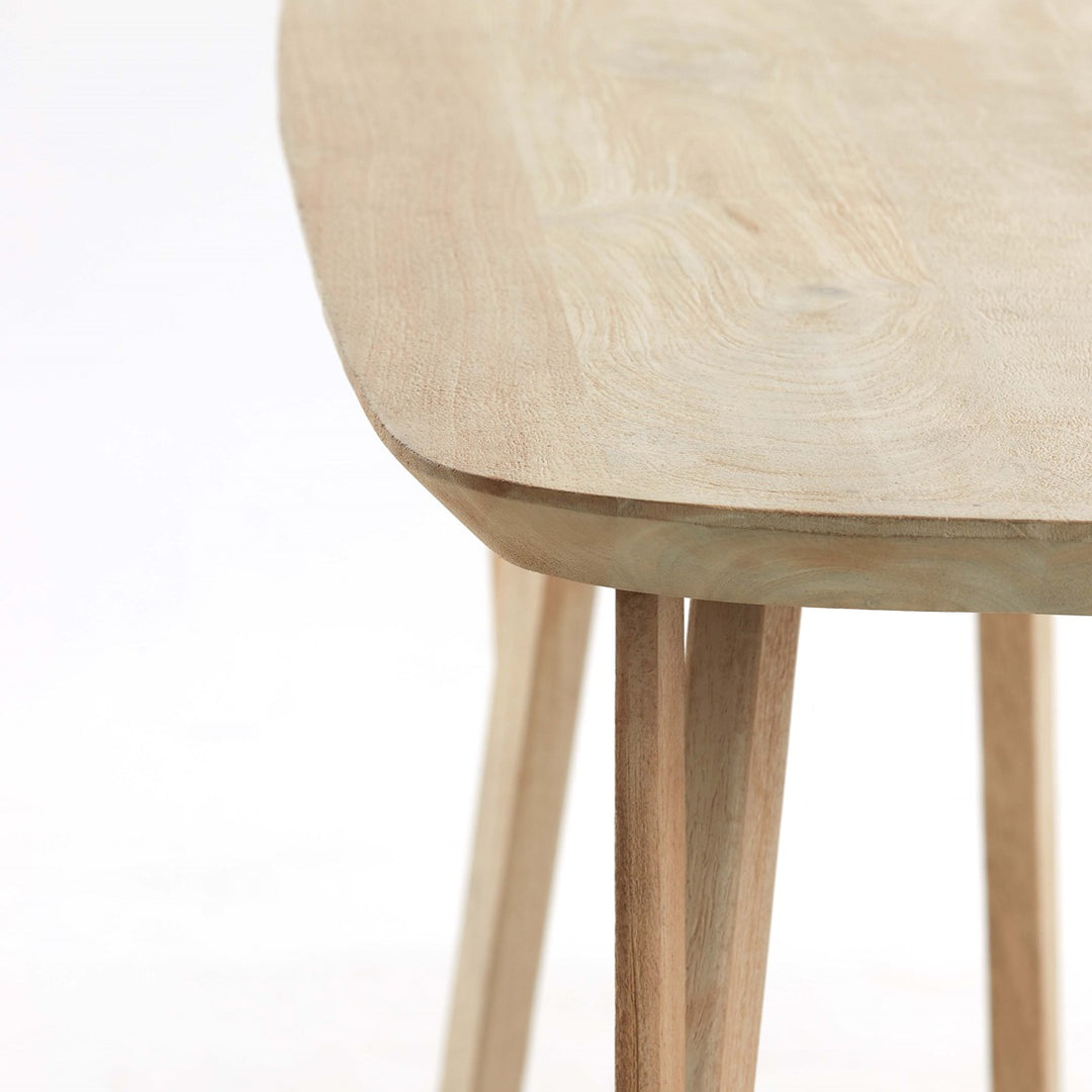 Quenza Mango Wood Console Table - Natural Light & Living 5