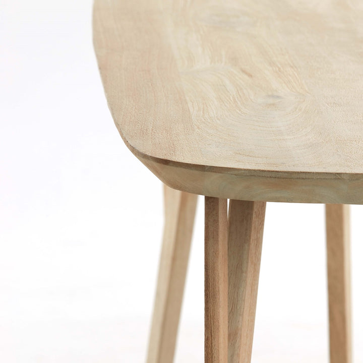 Quenza Mango Wood Console Table - Natural Light & Living 5