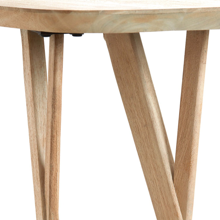 Quenza Mango Wood Console Table - Natural Light & Living 8