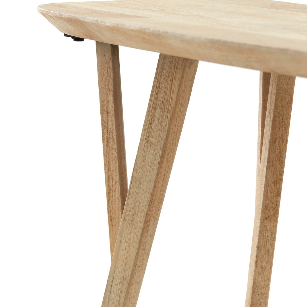 Quenza Mango Wood Console Table - Natural Light & Living 9