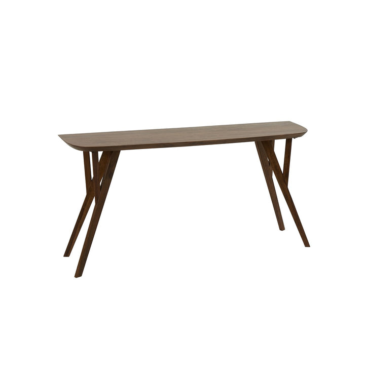 Quenza Acacia Wood Console Table - Brown Light & Living 5