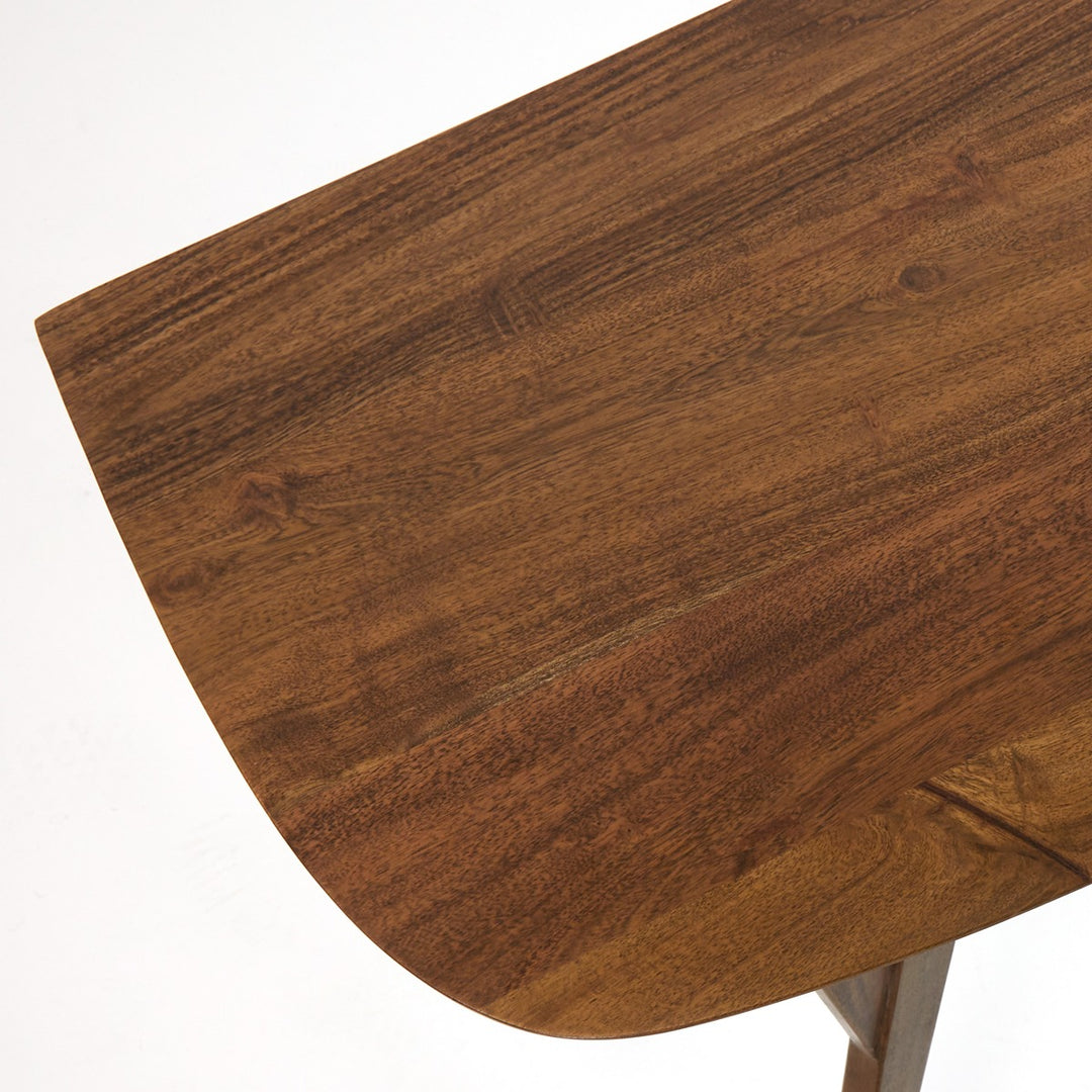 Quenza Acacia Wood Console Table - Brown Light & Living 8