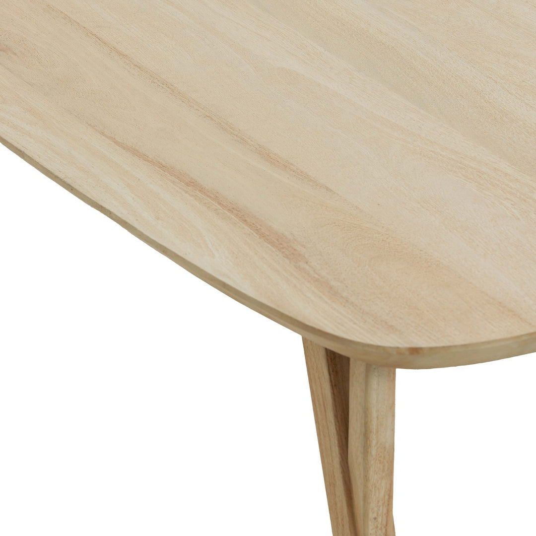 Quenza Mango Wood Rectangular Coffee Table - Natural Light & Living 5