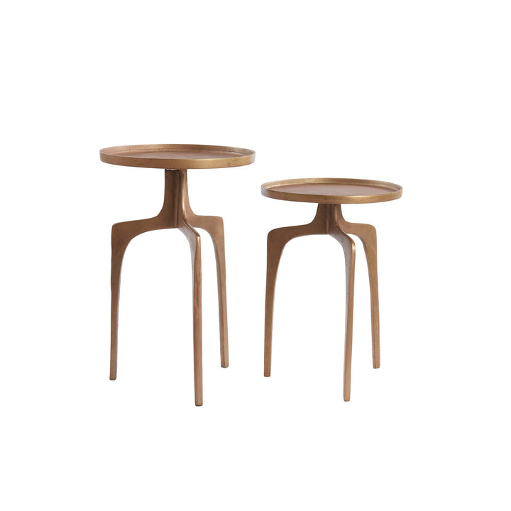 Pano Set of 2 Side Tables - Bronze Light & Living 1