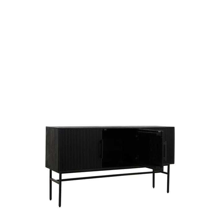 Abage Wooden Sideboard - Black Light & Living 5
