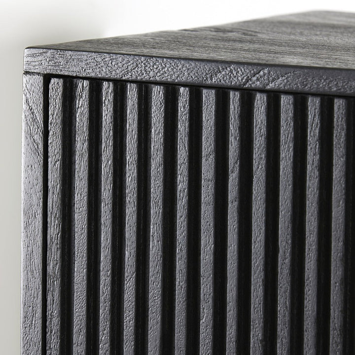 Abage Wooden Sideboard - Black Light & Living 9