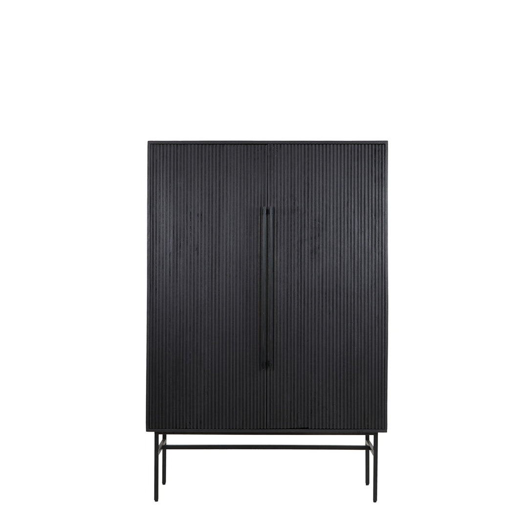 Abage Wooden Cabinet - Black Light & Living 1