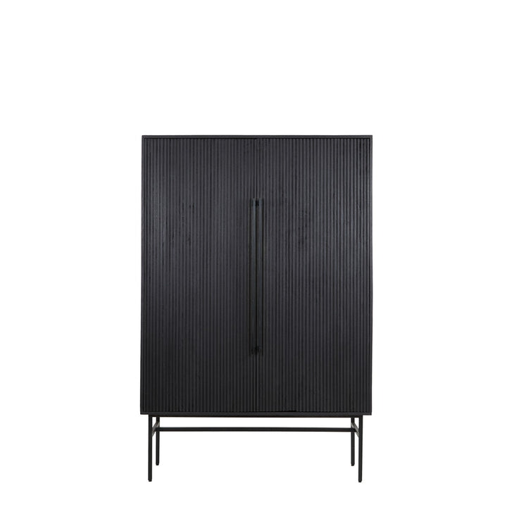 Abage Wooden Cabinet - Black Light & Living 1
