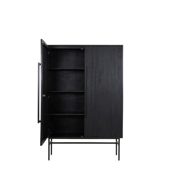 Abage Wooden Cabinet - Black Light & Living 3