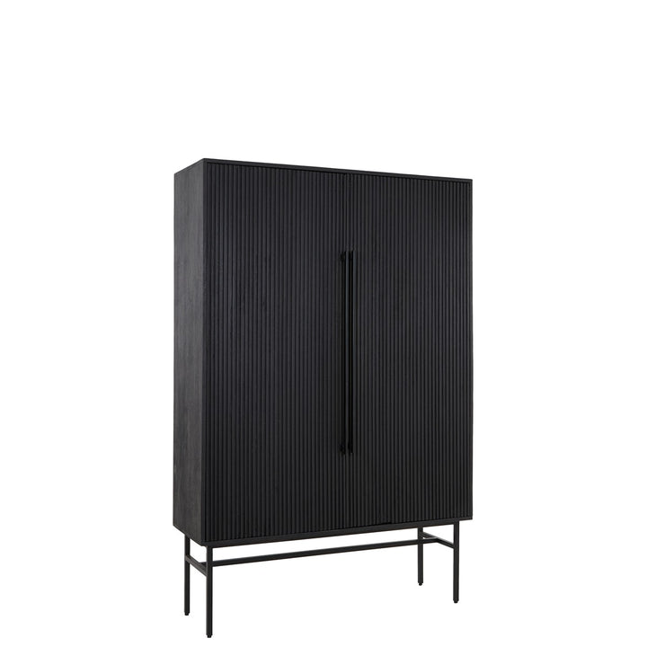 Abage Wooden Cabinet - Black Light & Living 4