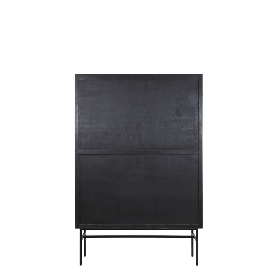 Abage Wooden Cabinet - Black Light & Living 6