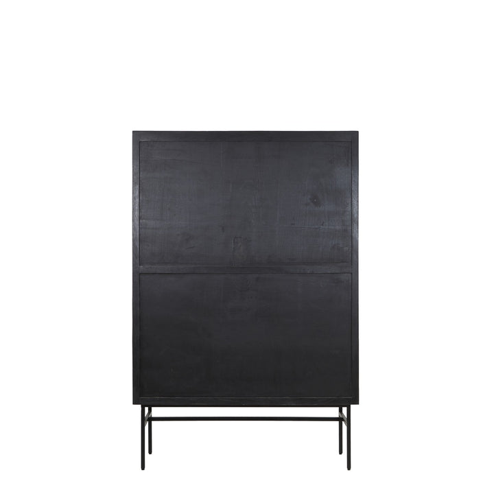 Abage Wooden Cabinet - Black Light & Living 6