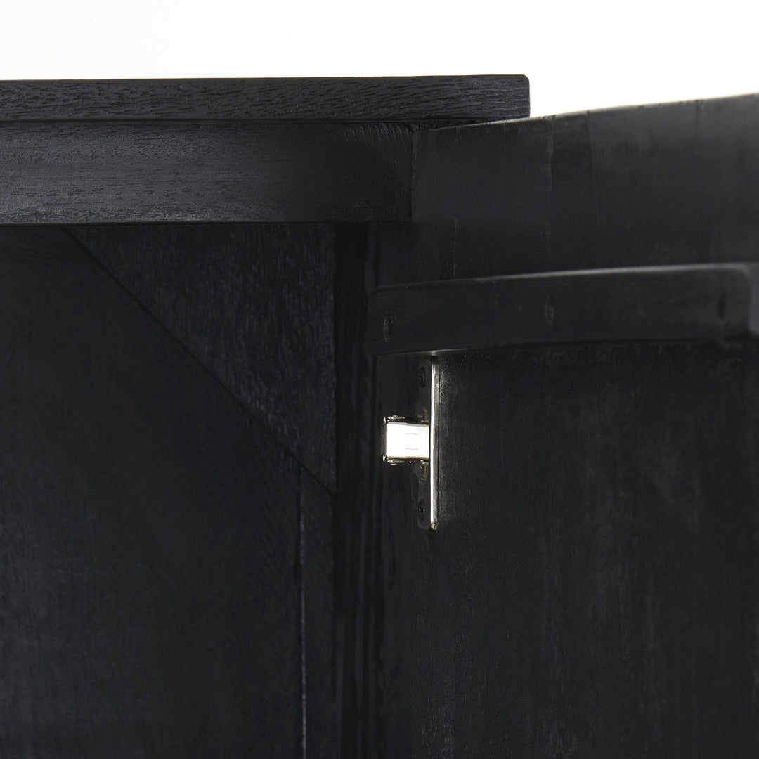 Abage Wooden Cabinet - Black Light & Living 9