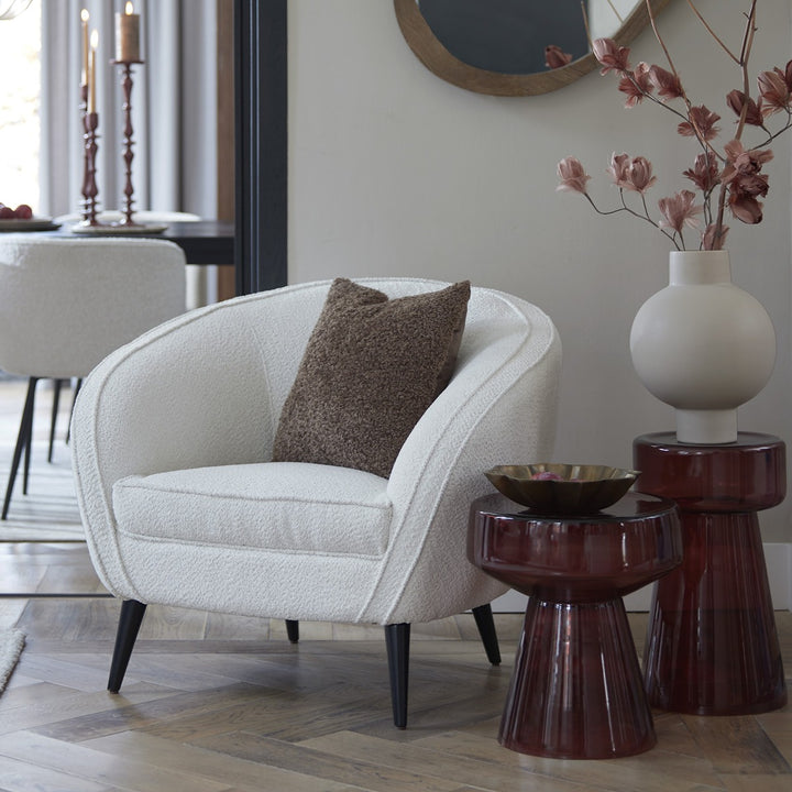 Dakwa Side Table - Burgundy Light & Living 10