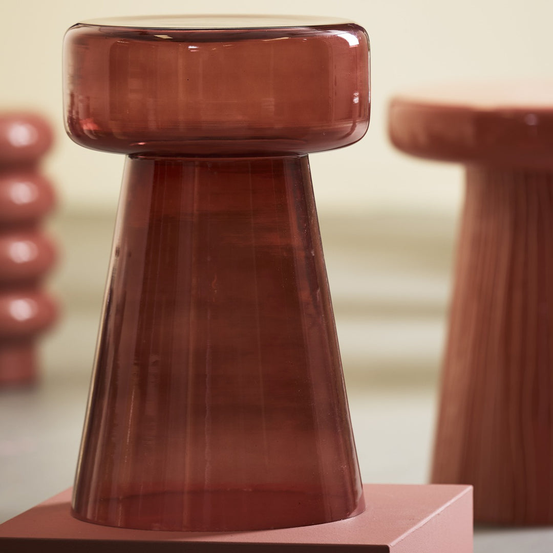 Dakwa Side Table - Burgundy Light & Living 3