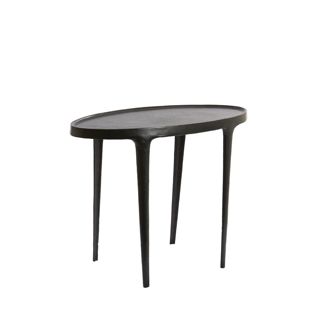 Arica Set of 2 Side Tables - Matte Black Light & Living 3