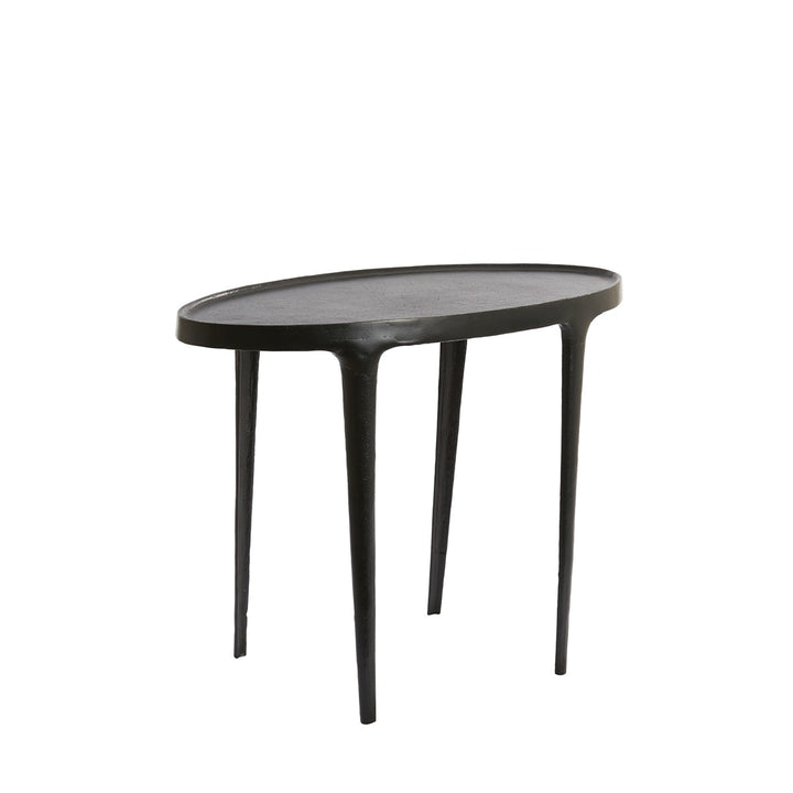 Arica Set of 2 Side Tables - Matte Black Light & Living 3