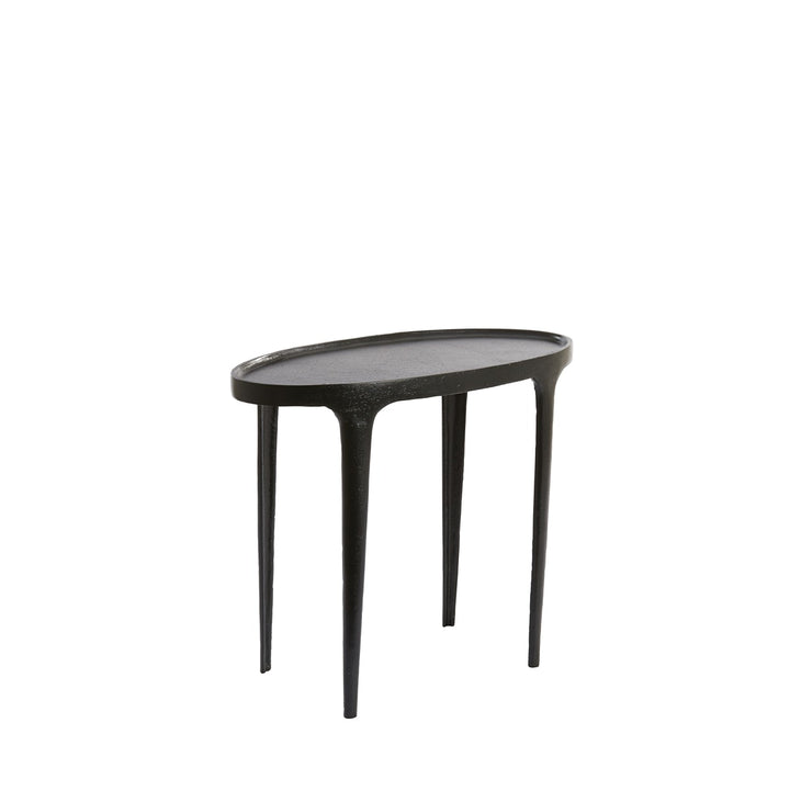 Arica Set of 2 Side Tables - Matte Black Light & Living 4