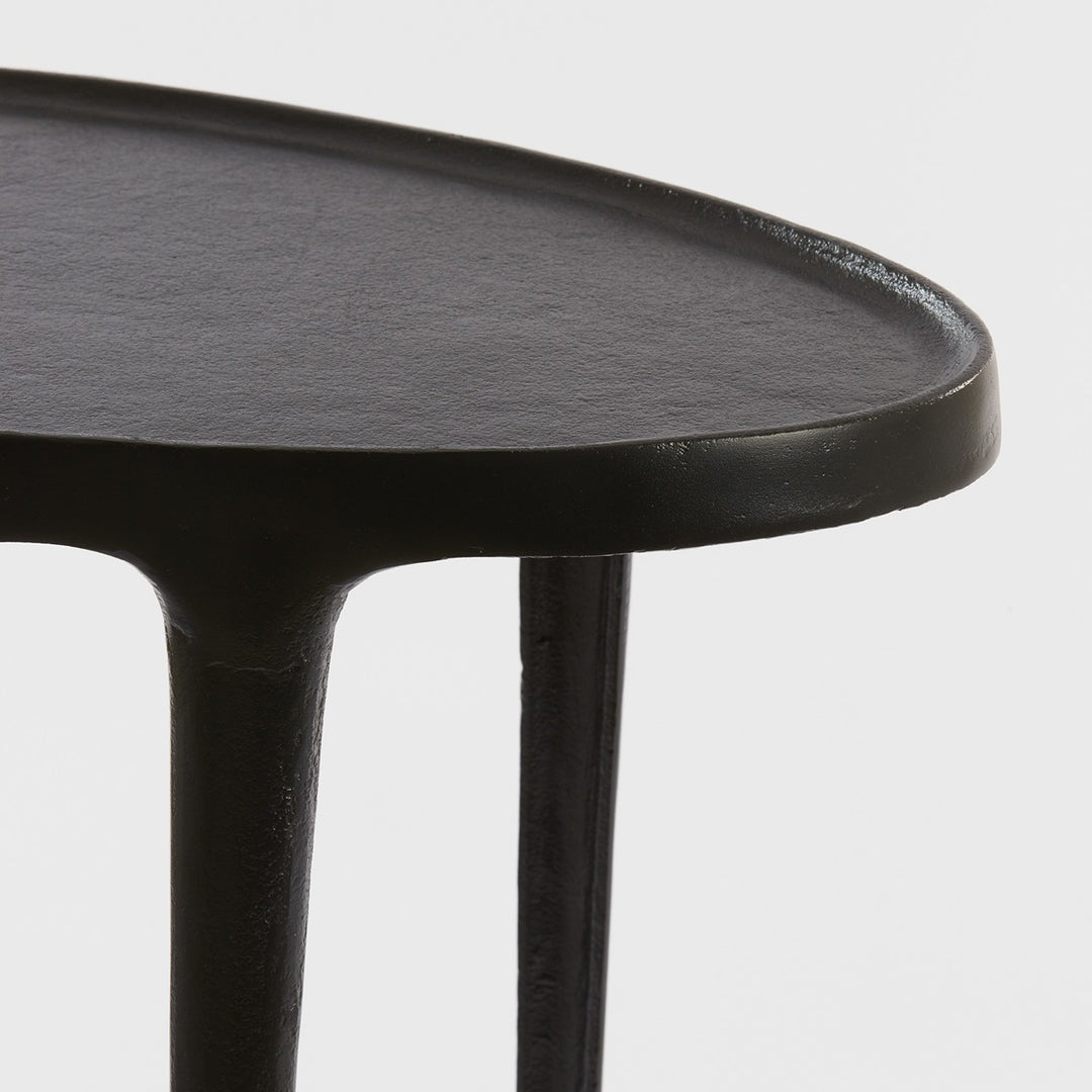 Arica Set of 2 Side Tables - Matte Black Light & Living 5