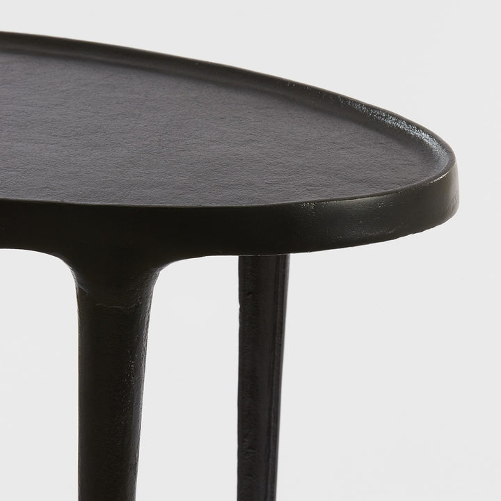 Arica Set of 2 Side Tables - Matte Black Light & Living 5