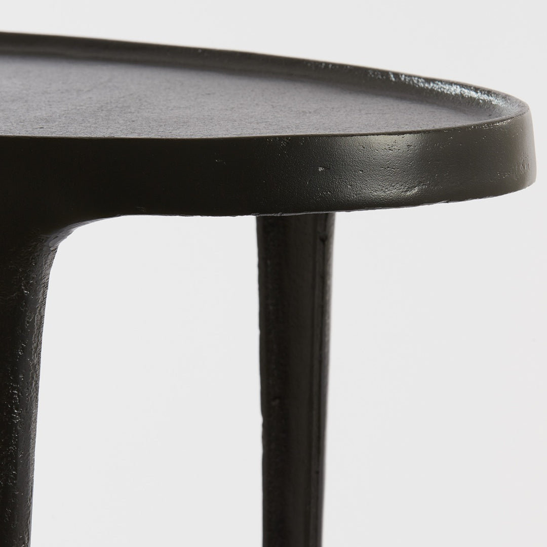Arica Set of 2 Side Tables - Matte Black Light & Living 6