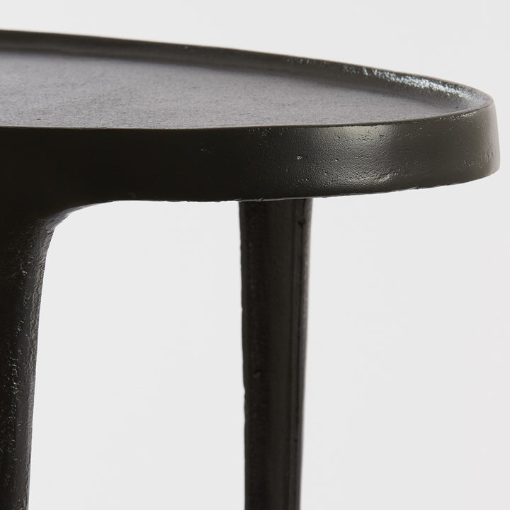 Arica Set of 2 Side Tables - Matte Black Light & Living 6