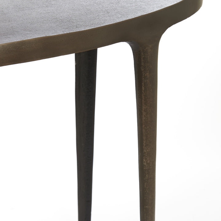 Arica Set of 2 Side Tables - Dark Brown Light & Living 4