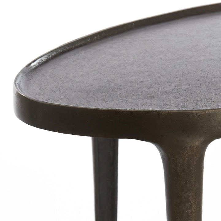 Arica Set of 2 Side Tables - Dark Brown Light & Living 5