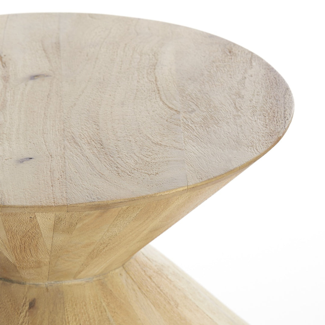 Larus Mango Wood Side Table - Natural Light & Living 3