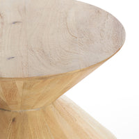 Light & Living Larus Natural Mango Wood Side Table - 40x50cm