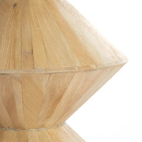 Light & Living Larus Natural Mango Wood Side Table - 40x50cm