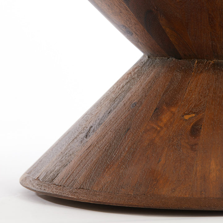Larus Mango Wood Side Table - Brown Light & Living 6
