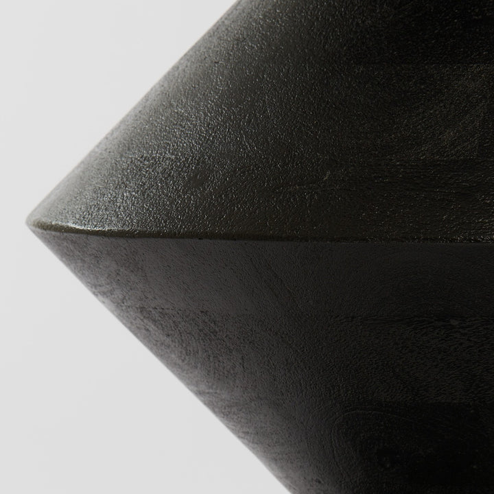 Larus Mango Wood Side Table - Matte Black Light & Living 15