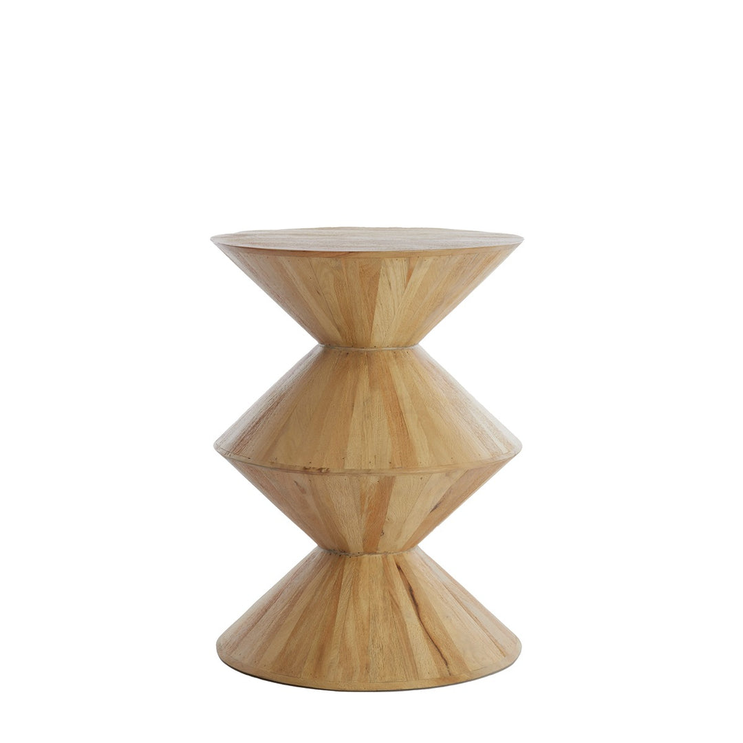 Larus Mango Wood Side Table - Natural Light & Living 7