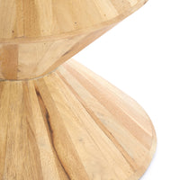 Light & Living Larus Natural Mango Wood Side Table - 45x60cm