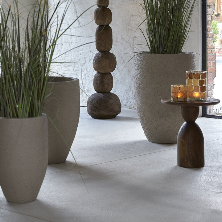 Torir Mango Wood Side Table - Brown Light & Living 3
