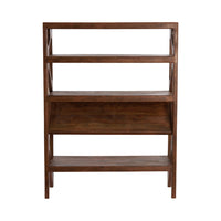 Light & Living Yuki Acacia Wood Open Cabinet