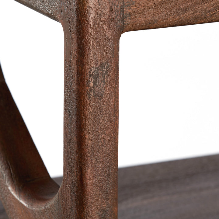 Yuki Acacia Wood Display Unit - Dark Brown Light & Living 10