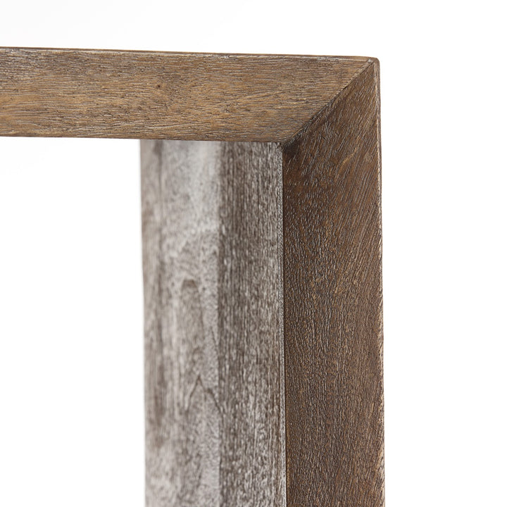 Sondrio Wooden Display Unit - Dark Brown Light & Living 4