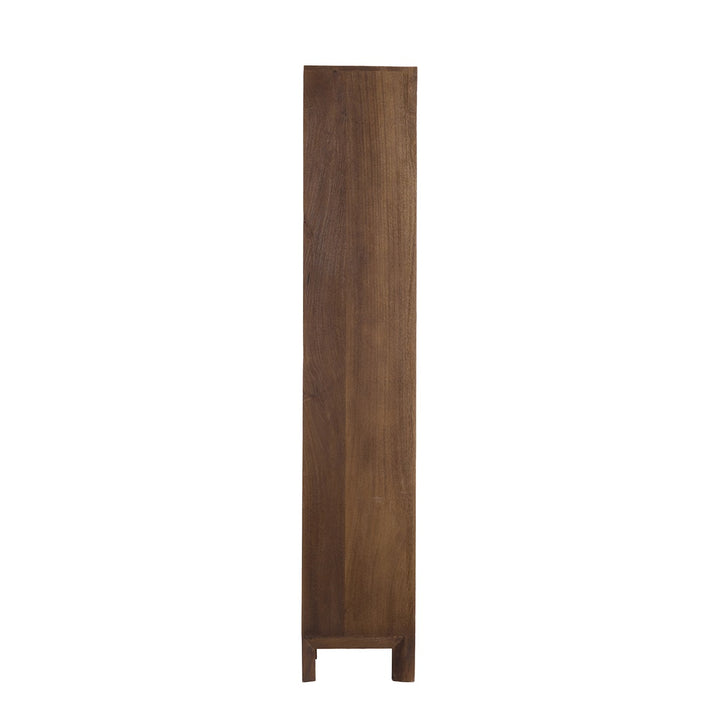 Sondrio Wooden Display Unit - Dark Brown Light & Living 9