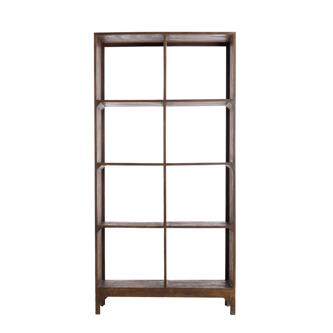 Sondrio Wooden Display Unit - Dark Brown Light & Living 10