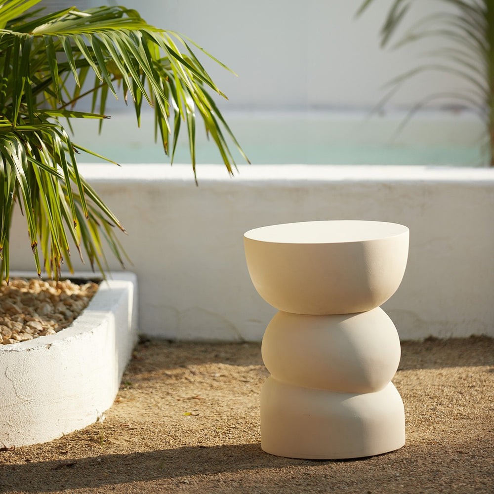 Azalio Side Table - Cream Light & Living 2