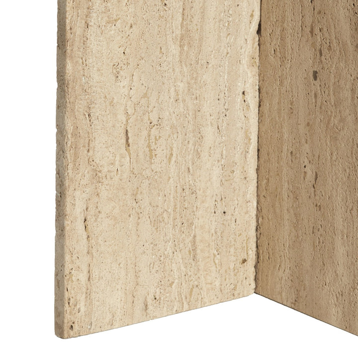 Otinia Travertine Side Table - Sand Light & Living 13