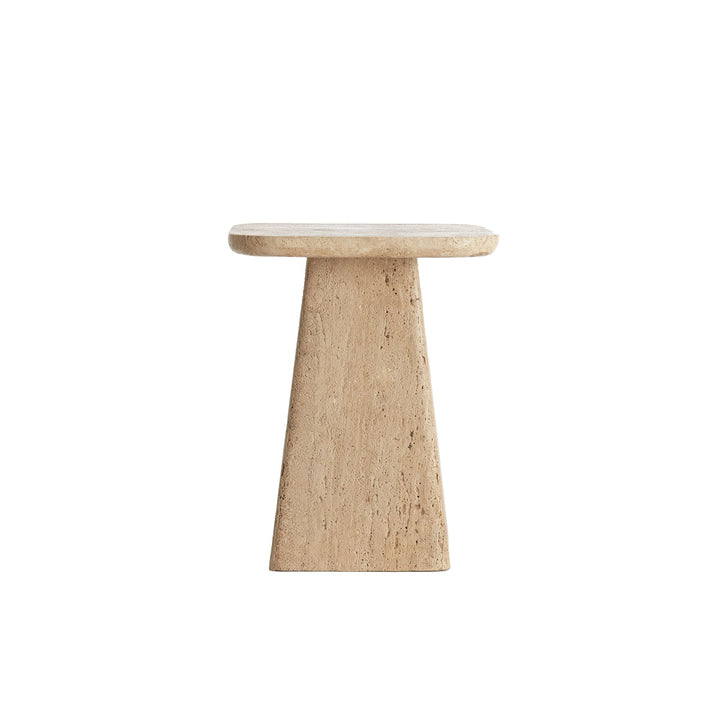Kepami Travertine Side Table - Sand Light & Living 5